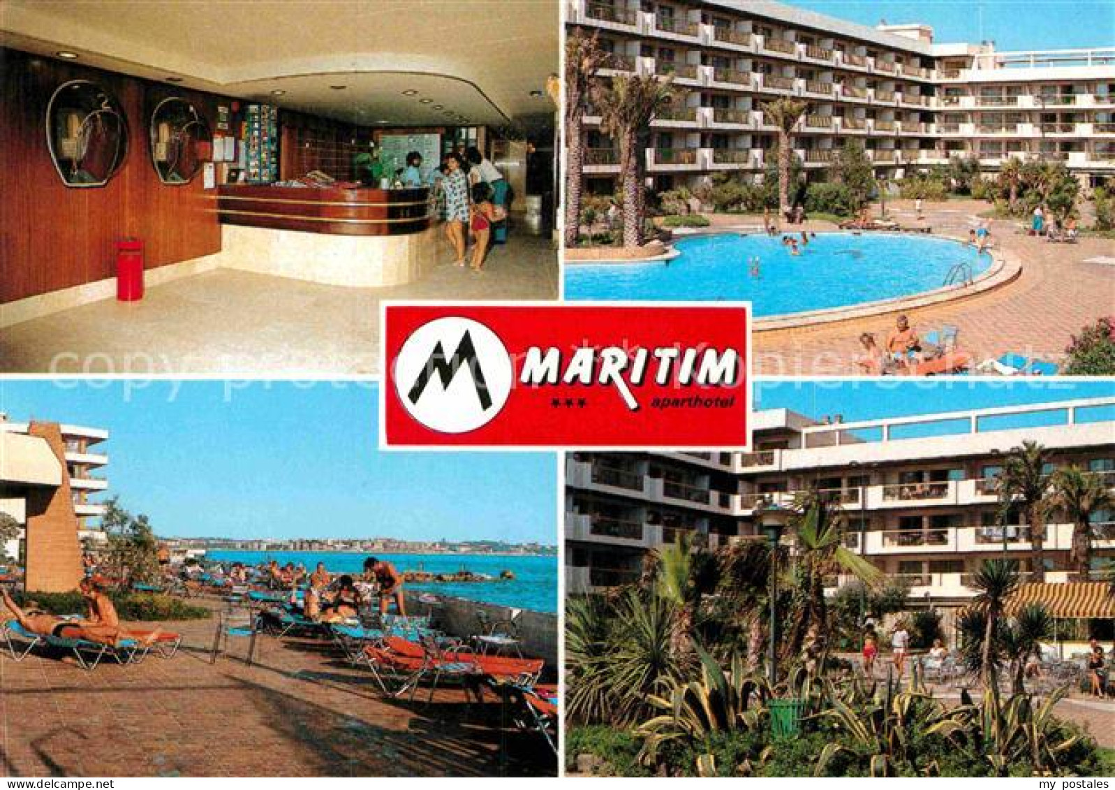 72901843 Cambrils Hotel Maritim Pool Strand Rezeption Costa Dorada - Autres & Non Classés