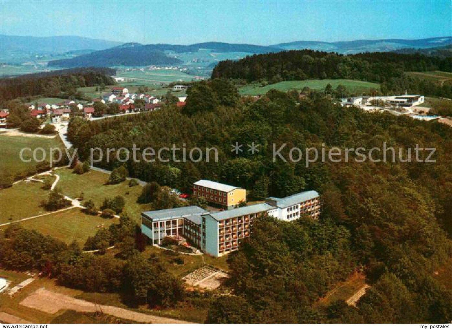 72901762 Waldkirchen Niederbayern VdK Erholungsheim Fliegeraufnahme Waldkirchen - Sonstige & Ohne Zuordnung