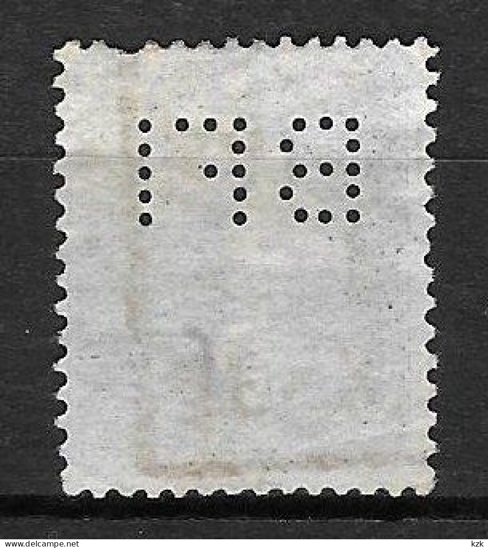 1 04	10	01	N°	161	Perforé	-	BFI 103	-	BANQUE FRANCE & ITALIE  Pour AMERIQUE Du SUD - Used Stamps