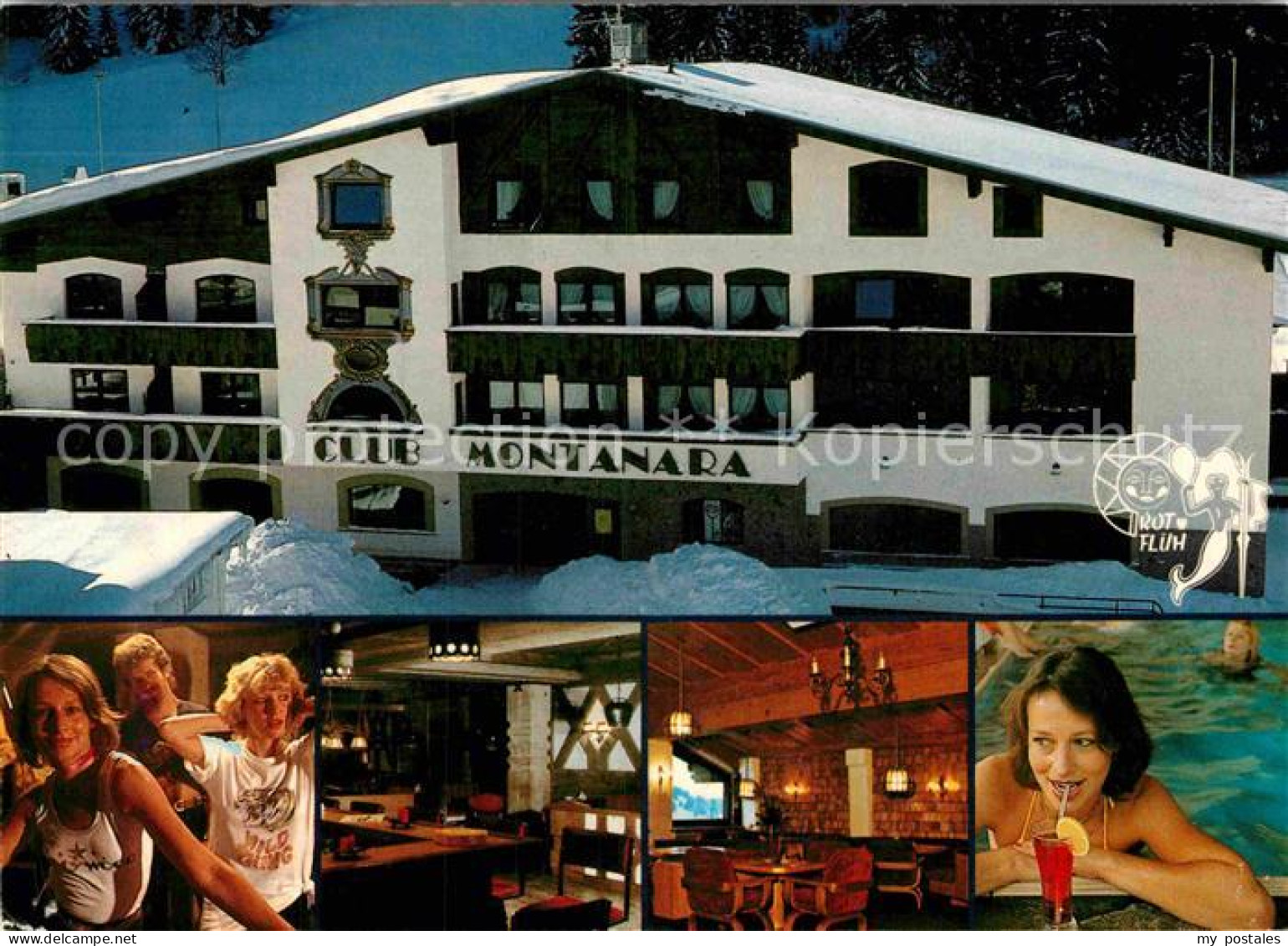 72901726 Haldensee Rot Flueh Hotel Tannheimertal Club Montanara Oesterreich - Autres & Non Classés