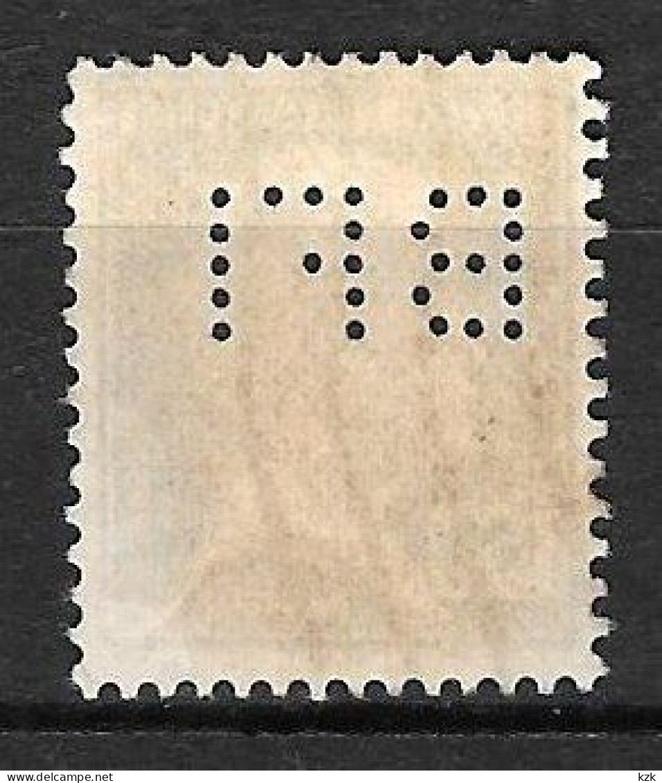 1 04	10	03	N°	181	Perforé	-	BFI 103	-	BANQUE FRANCE & ITALIE  Pour AMERIQUE Du SUD - Used Stamps