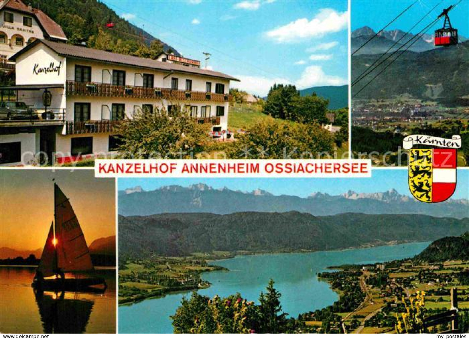 72901627 Annenheim Ossiacher See Kanzelhof Bergbahn Alpenpanorama Annenheim Ossi - Other & Unclassified