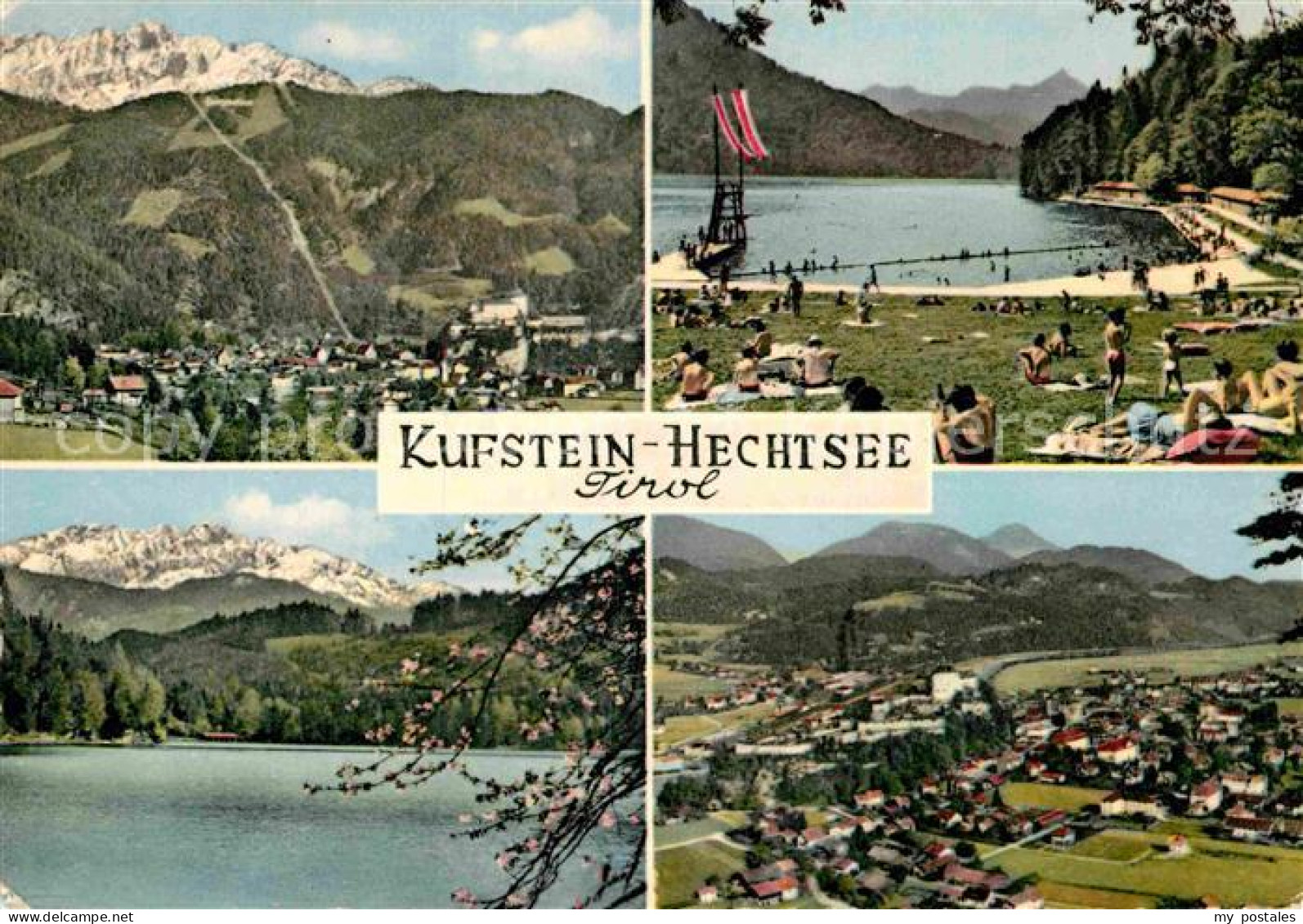 72901489 Kufstein Tirol Mit Hechtsee Fliegeraufnahme Kufstein - Andere & Zonder Classificatie