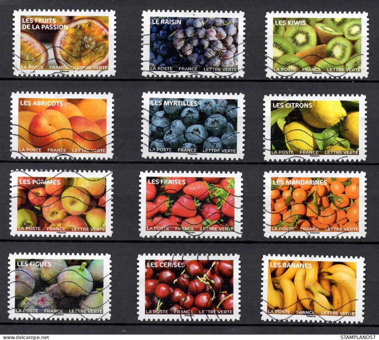 FRANCE 2023 Oblitéré : Fruits à Savourer - Used Stamps