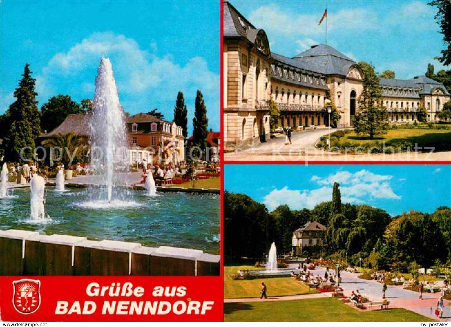 72901379 Bad Nenndorf Brunnen Gebaeude Park Bad Nenndorf - Bad Nenndorf