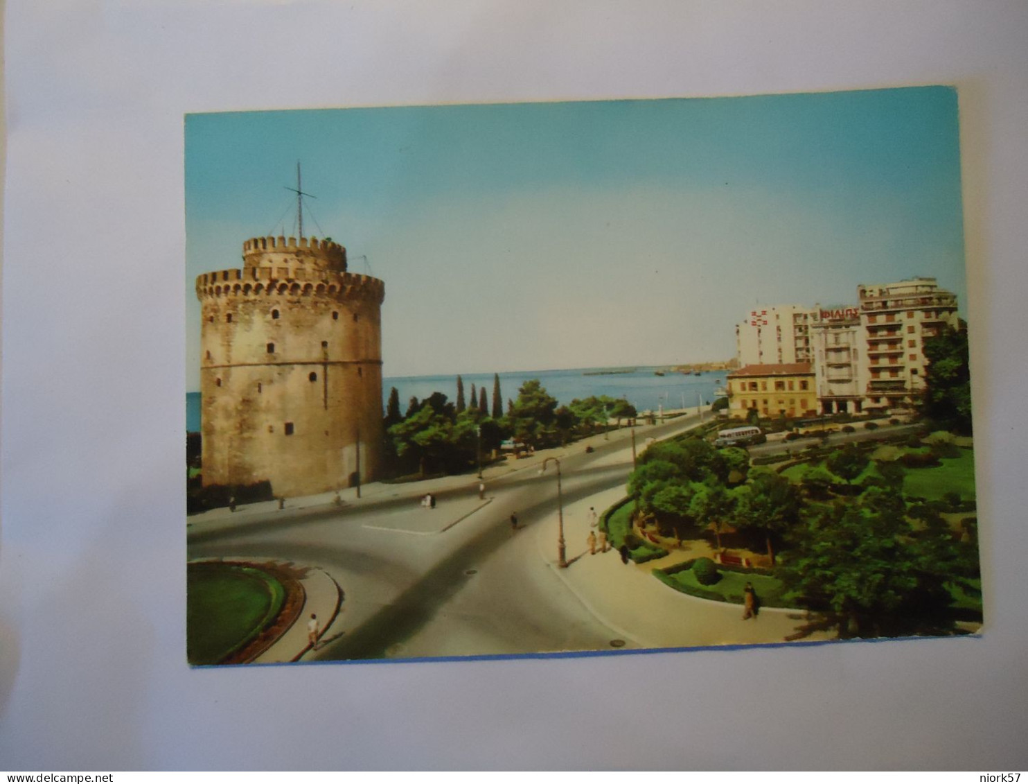 GREECE  POSTCARDS THESSALONIKI   ΛΕΥΚΟΣ ΠΥΡΓΟΣ  ΣΤΟΥΡΝΑΡΑΣ  ΦΩΤΟ - Grèce