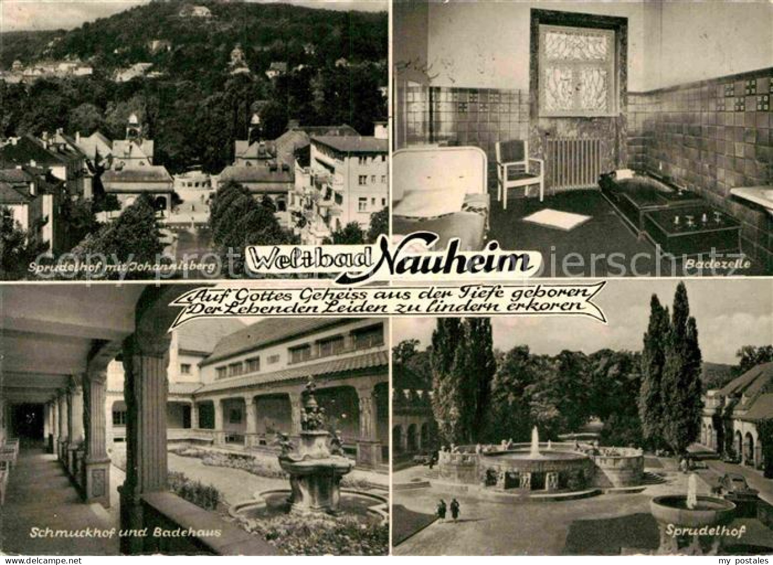 72901115 Bad Nauheim Schmuckhof Badehaus Sprudelhof Badezelle Johannisberg  Bad  - Bad Nauheim