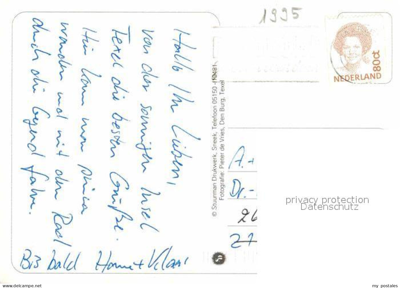 72901064 Texel Molen Van T Noorden Texel - Other & Unclassified