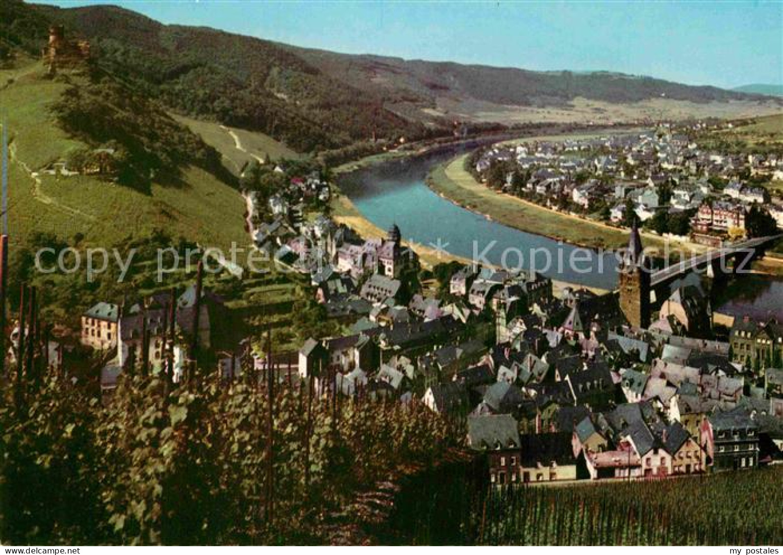 72901015 Bernkastel-Kues Moselpartie Panorama Bernkastel-Kues - Bernkastel-Kues