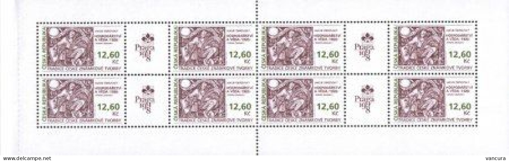 **booklet 166 Czech Republic - Traditions Of The Czech Stamp Design 1998 - Unused Stamps