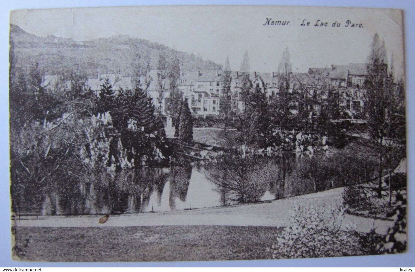 BELGIQUE - NAMUR - VILLE - Le Lac Du Parc - 1908 - Namur