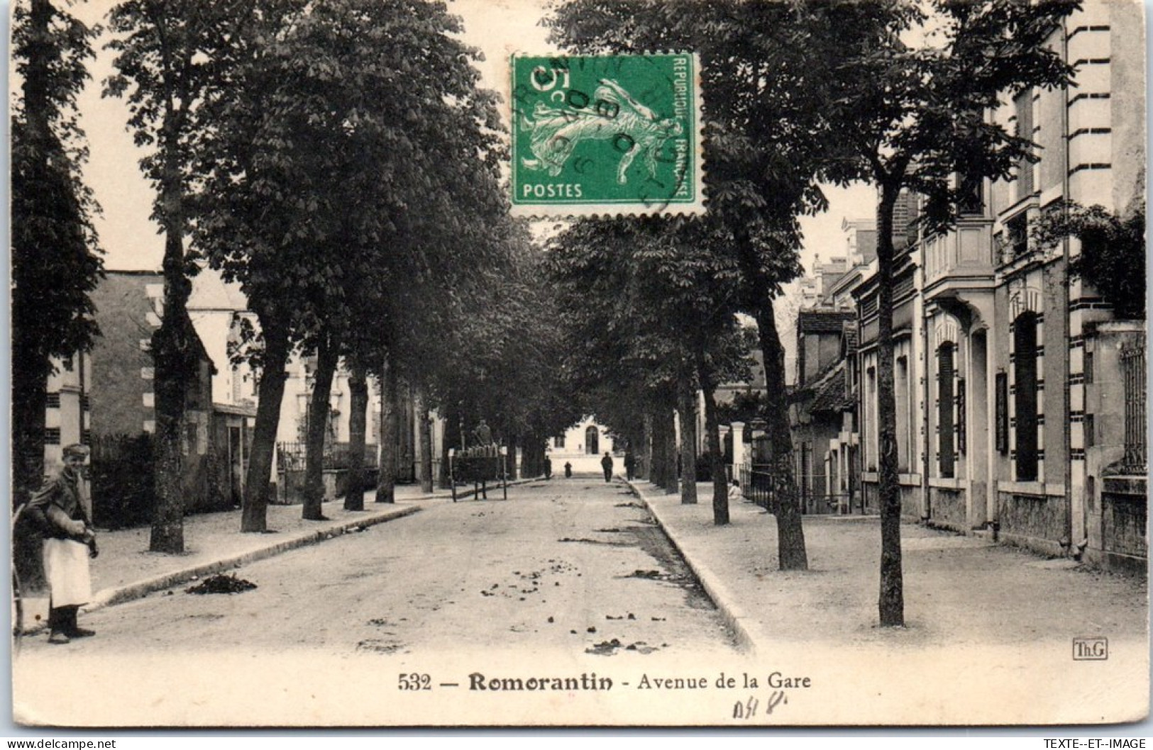 41 ROMORANTIN - L'avenue De La Gare. - Romorantin