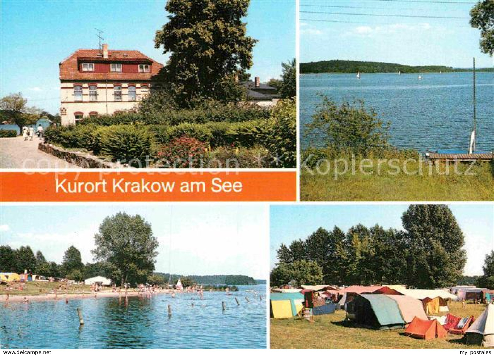 72900765 Krakow See Gaststaette Seehotel Campingplatz  Krakow See - Andere & Zonder Classificatie