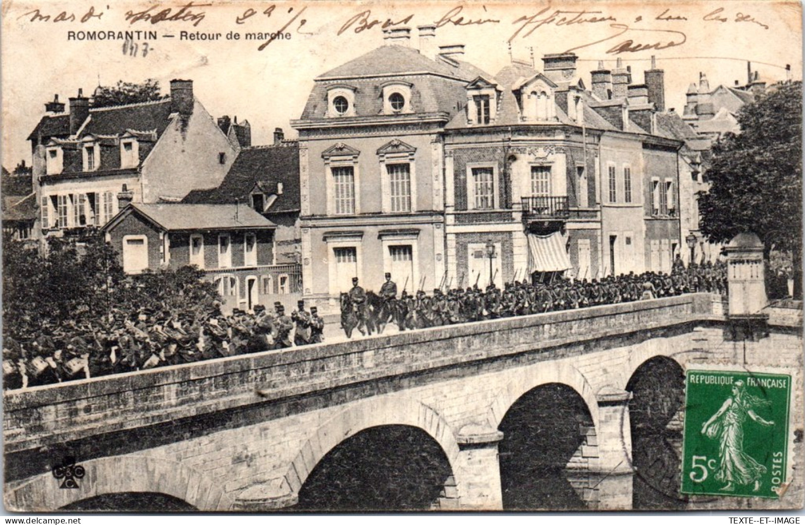 41 ROMORANTIN - Le Retour De Marche De La Troupe. - Romorantin