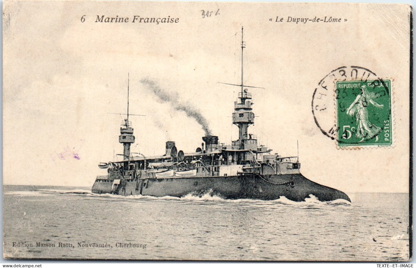 BATEAUX DE GUERRE - Le Dupuy De Lome  - Warships