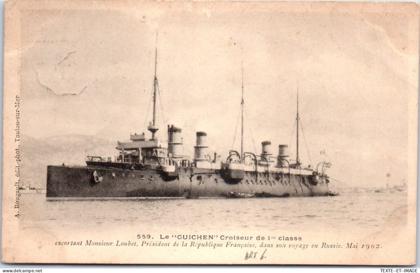 BATEAUX DE GUERRE - Le Croiseur Guichen  - Guerra
