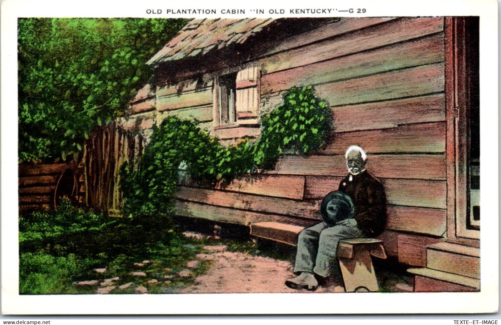 ETATS UNIS - Old Plantation Cabin In Old Kentucky  - Autres & Non Classés