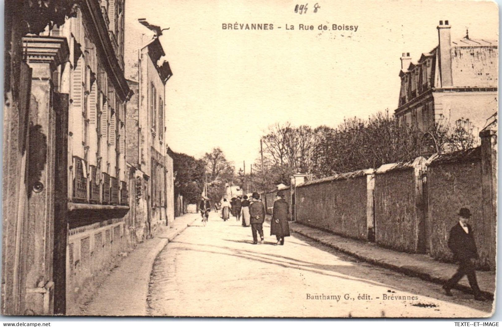 94 BREVANNES - La Rue De Boissy  - Other & Unclassified