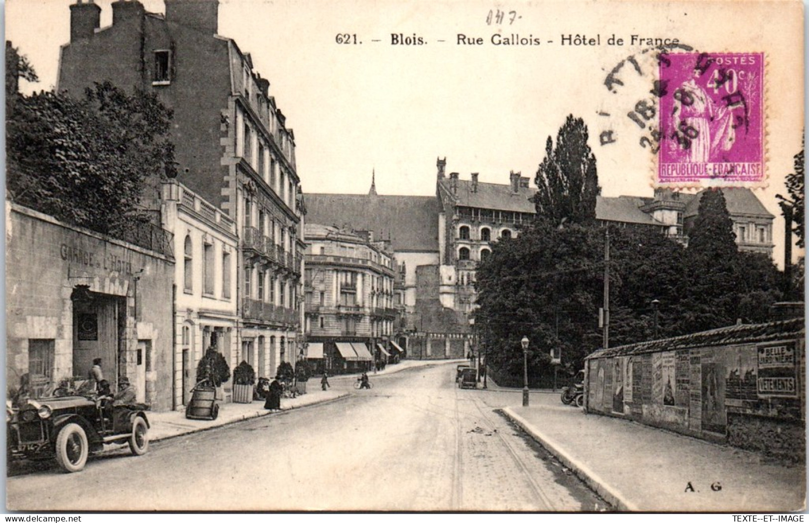 41 BLOIS - Rue Gallois - Hotel De France. - Blois