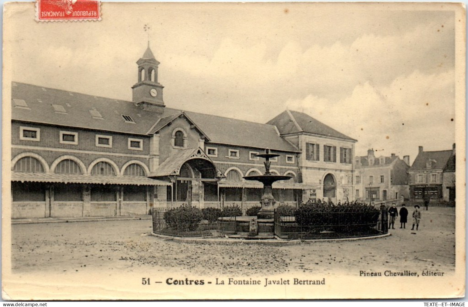 41 CONTRES - La Fontaine Javalet Bertrand  - Contres