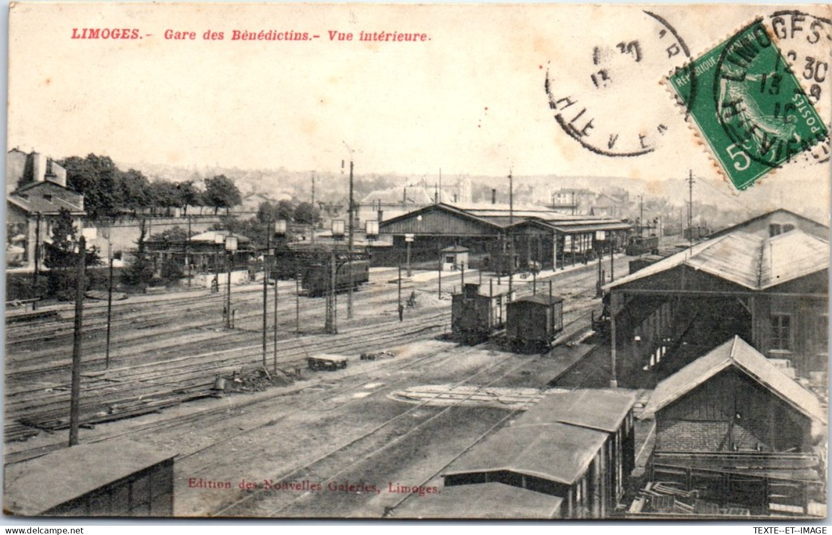 87 LIMOGES - Gare Des Benedictins, Vue Interieure. - Limoges