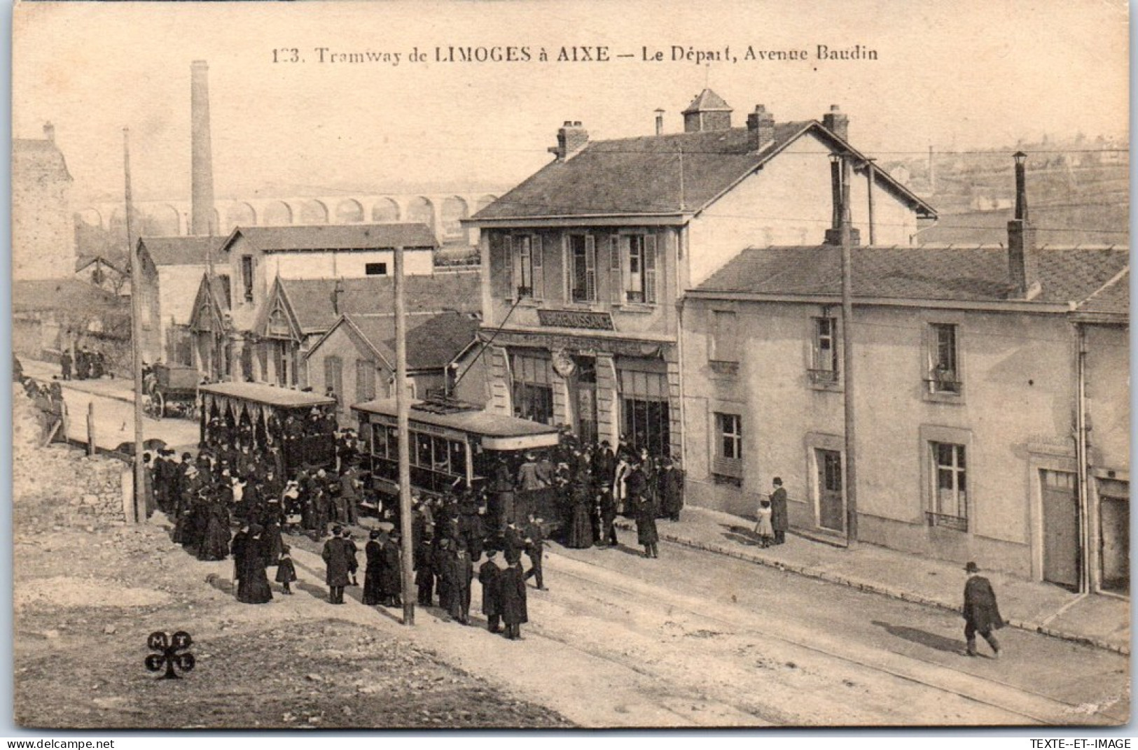 87 LIMOGES - Gare De Tramway Avenue Baudin  - Limoges