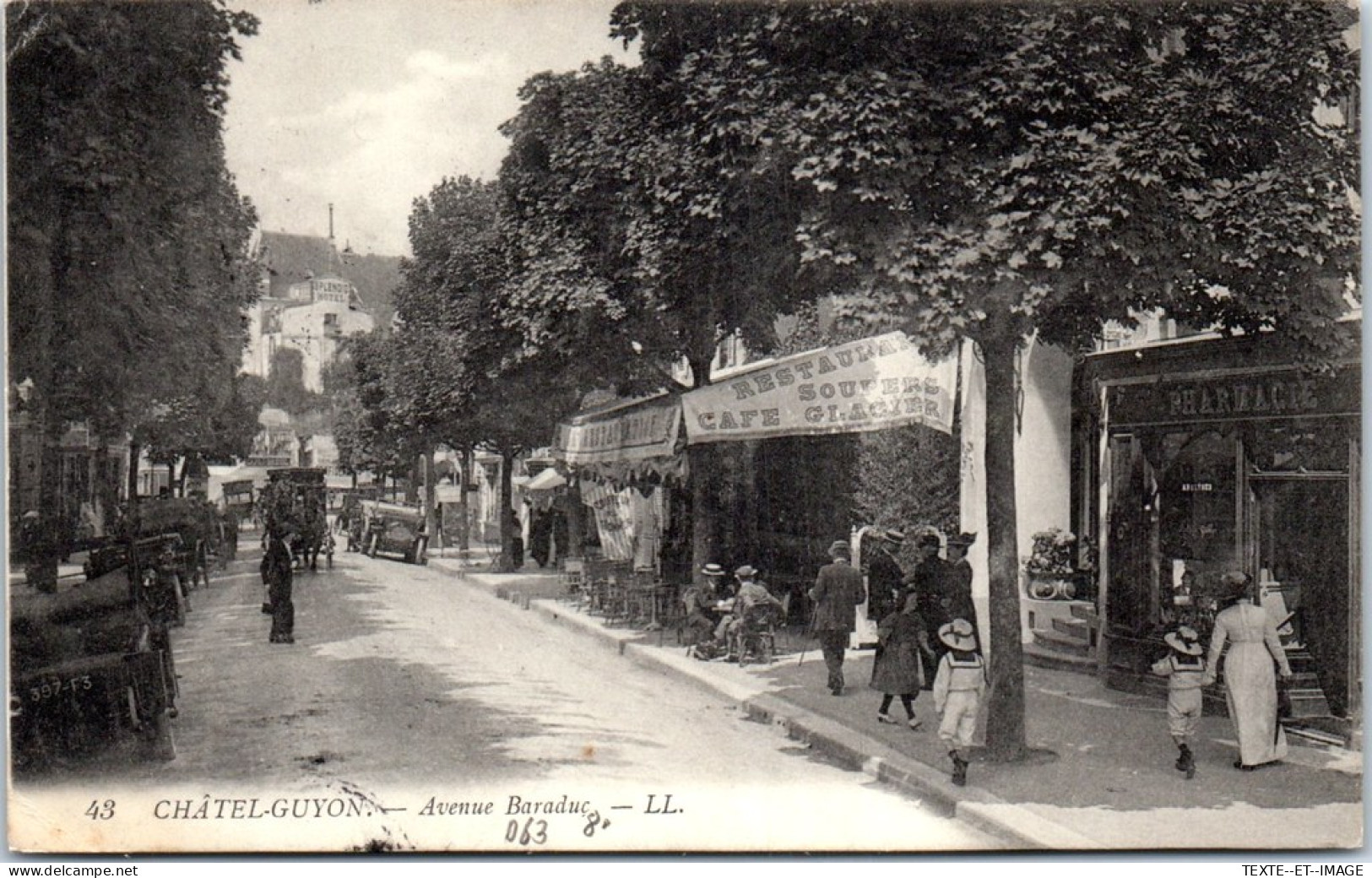 63 CHATELGUYON - L'avenue De Baraduc. - Châtel-Guyon