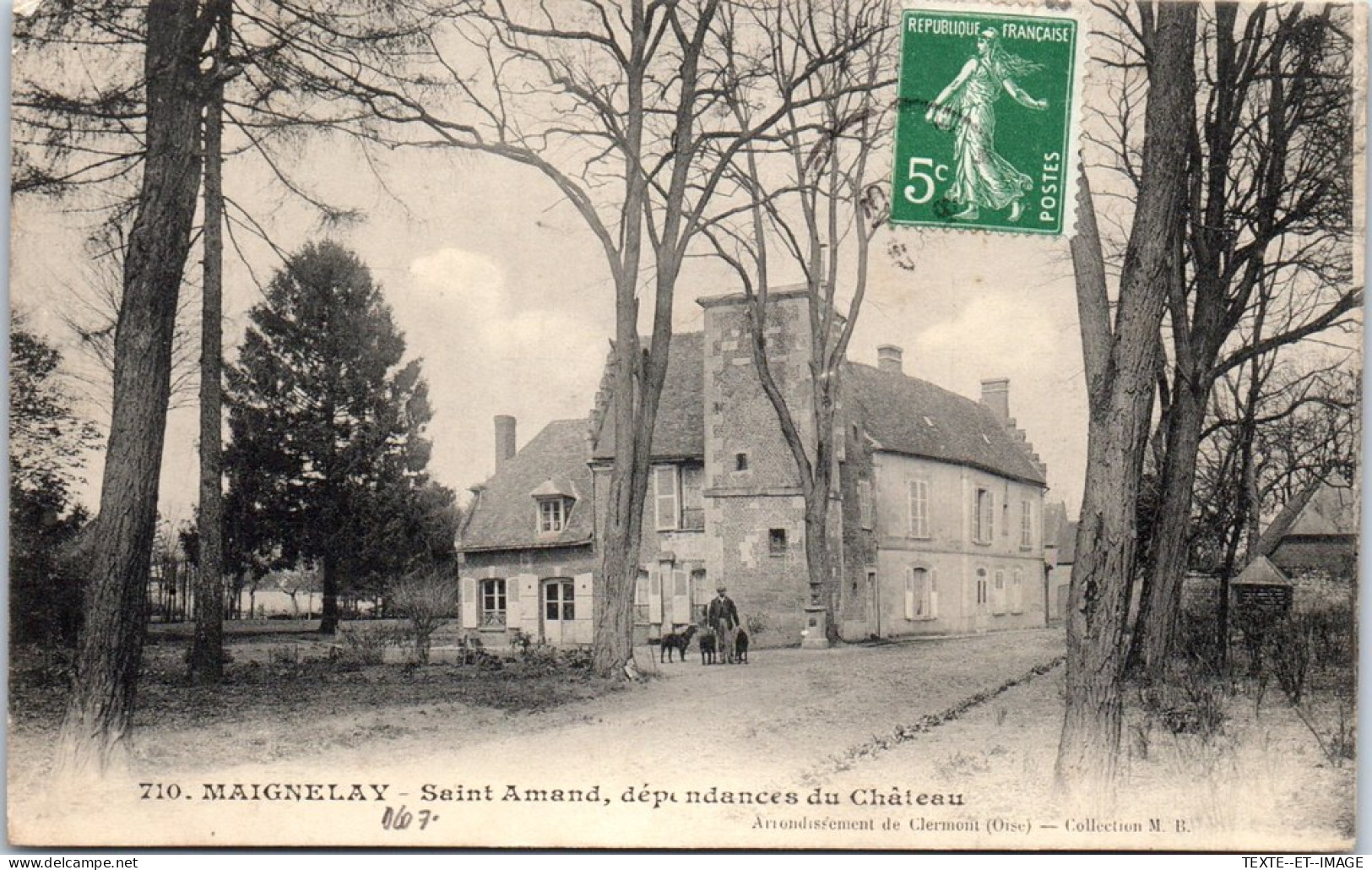 60 MAIGNELAY - Saint Amand, Dependances Du CHATEAU - Maignelay Montigny