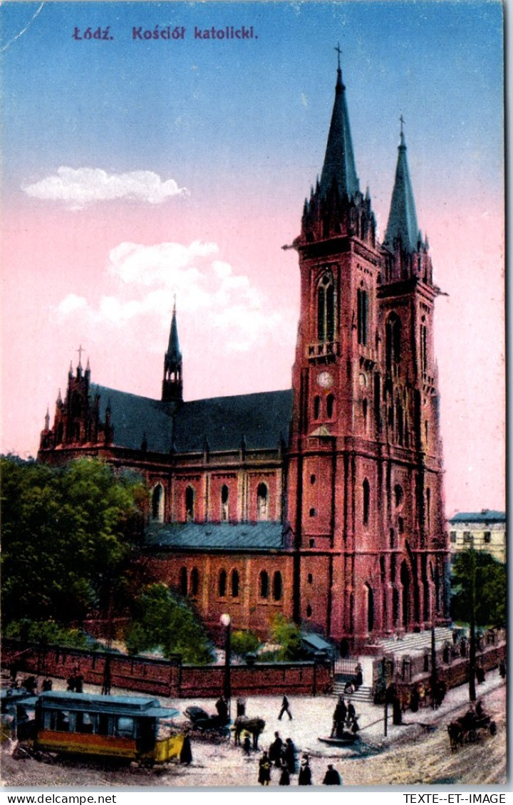 POLOGNE - LODZ - Eglise Catholique  - Poland