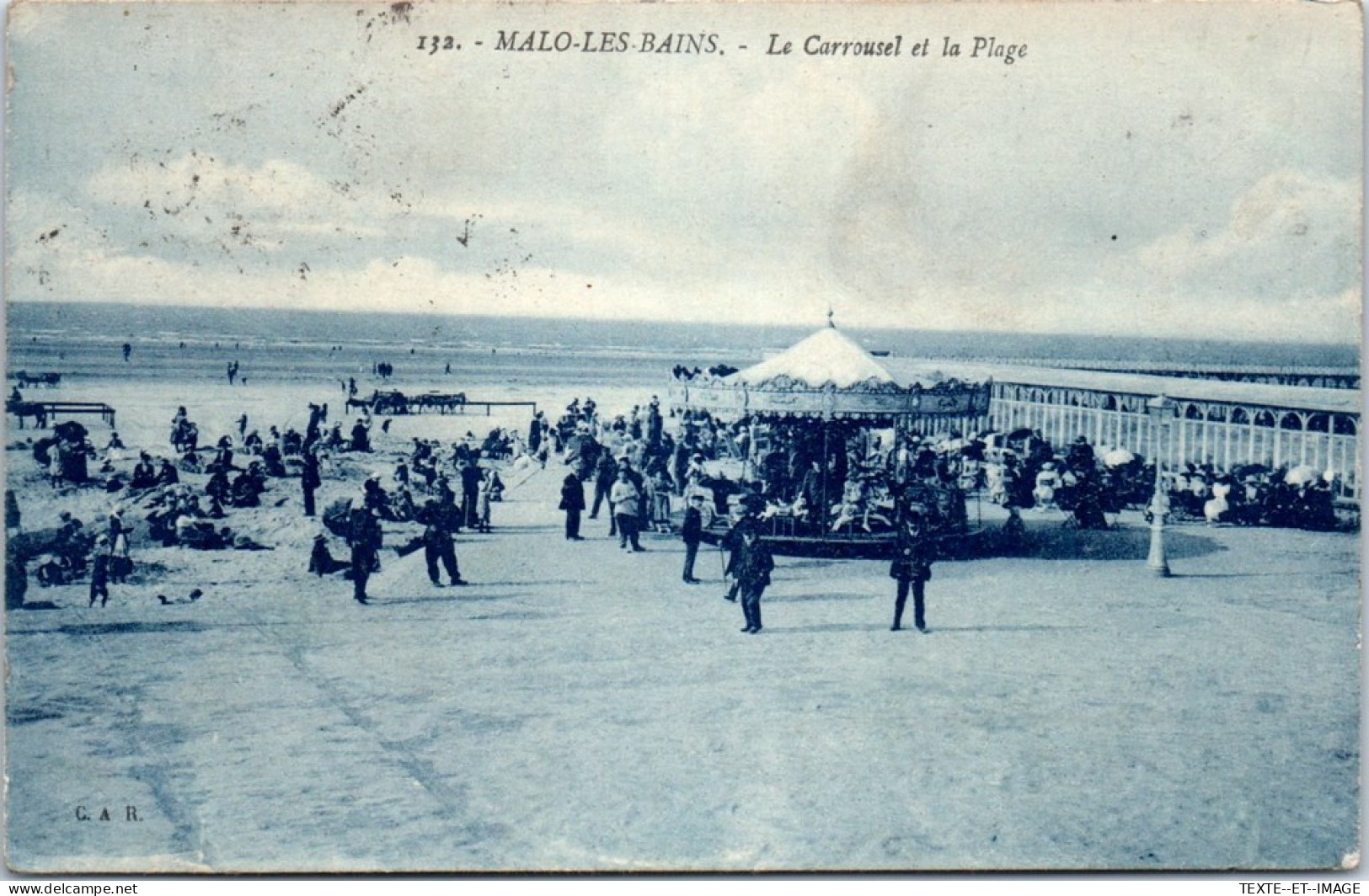 59 MALO LES BAINS - Le Carroussel De La Plage (manege) - Malo Les Bains