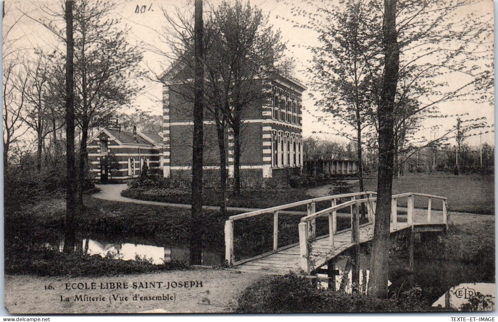 59 LILLE - Ecole Saint Joseph, La Mitterie Vue D'ensemble  - Lille