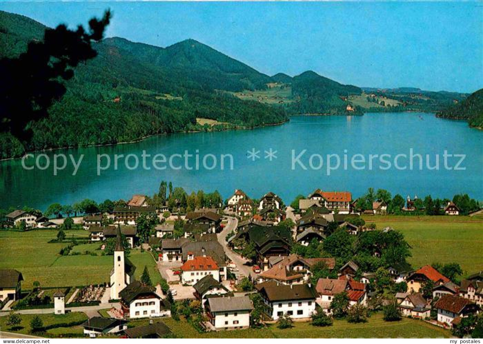 72900745 Fuschl See Salzkammergut Fliegeraufnahme Fuschl Am See - Other & Unclassified