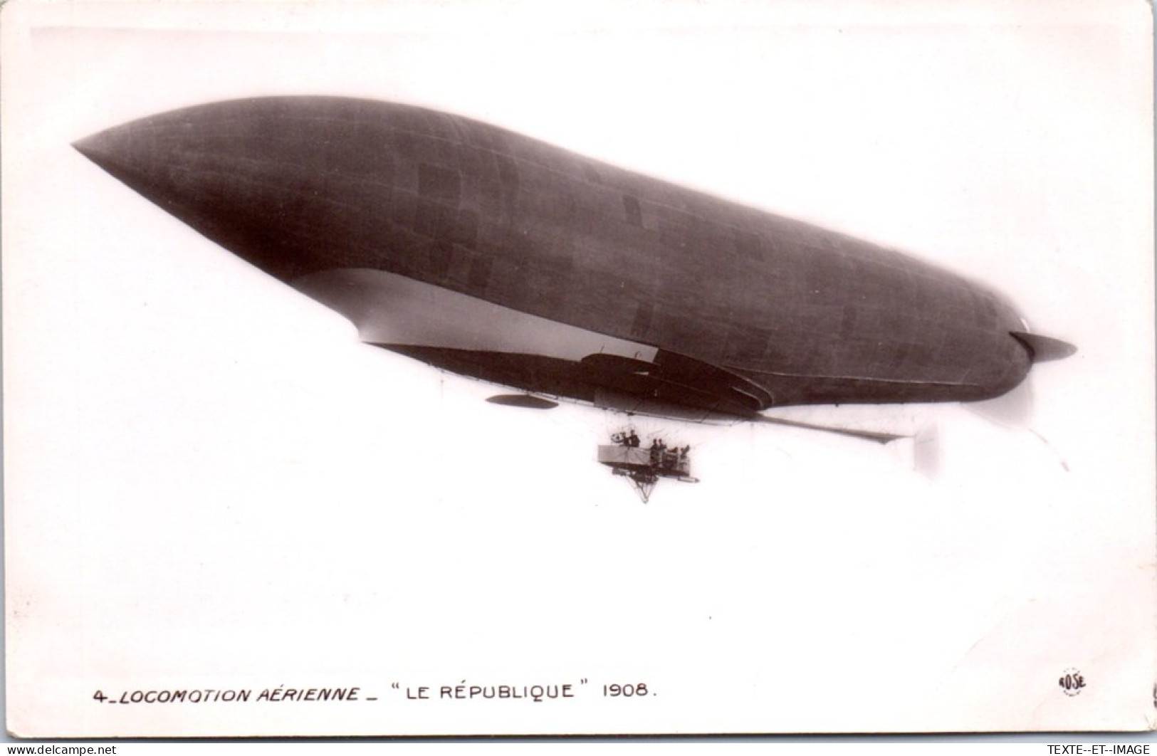 AVIATION - Dirigeable Republique 1908 - Other & Unclassified