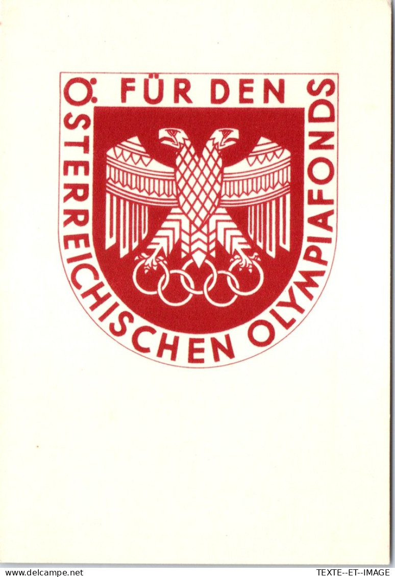 SPORT JEUX OLYMPIQUE - Olympia Fonds Innsbruck 1936 - Olympic Games