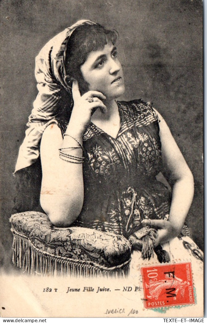 JUDAICA - Type De Jeune Fille Juive. - Israel