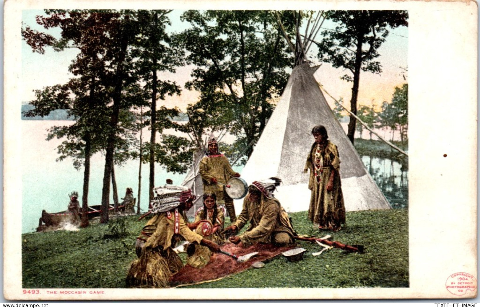 CANADA - Un Campement Indien  - Non Classificati