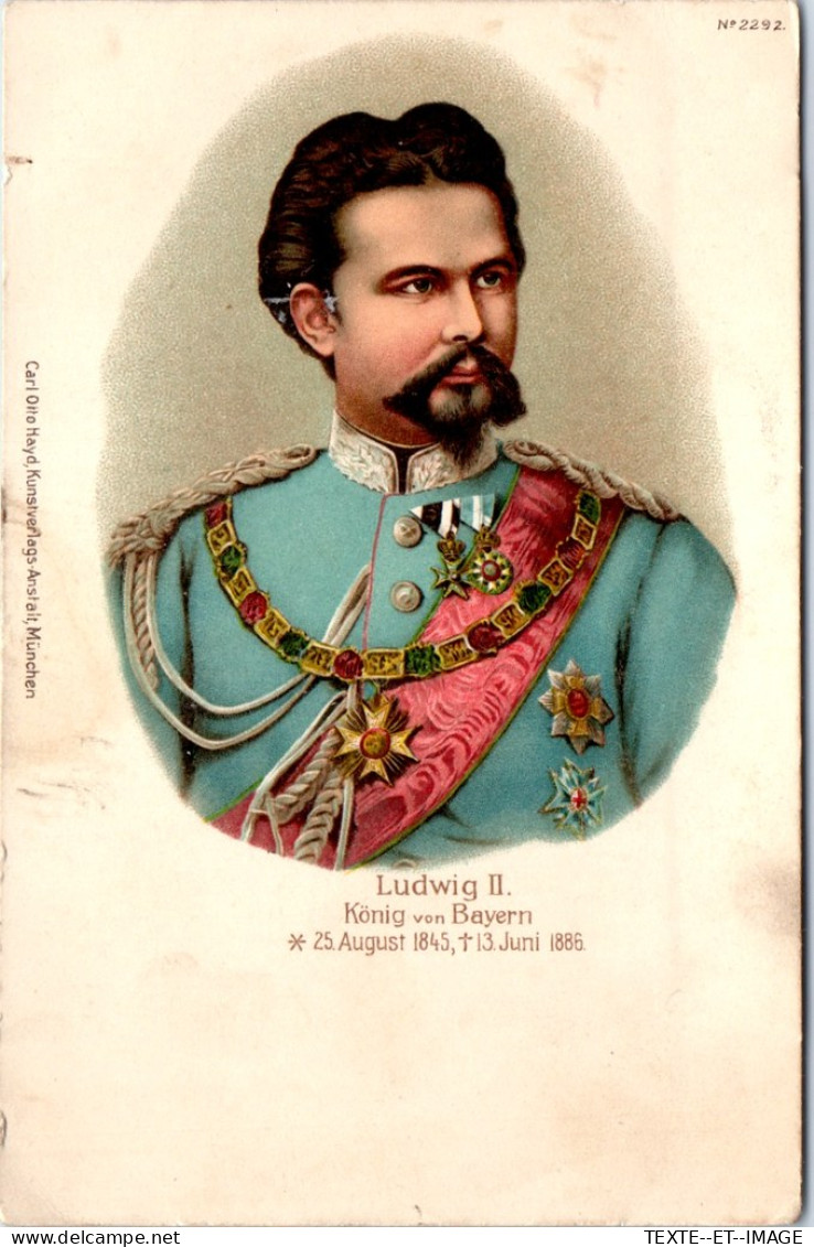 Allemagne - Ludwig II Konig Von Bayern  - Sonstige & Ohne Zuordnung
