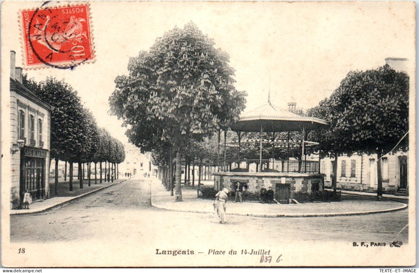 37 LANGEAIS - La Place Du 14 Juillet  - Sonstige & Ohne Zuordnung