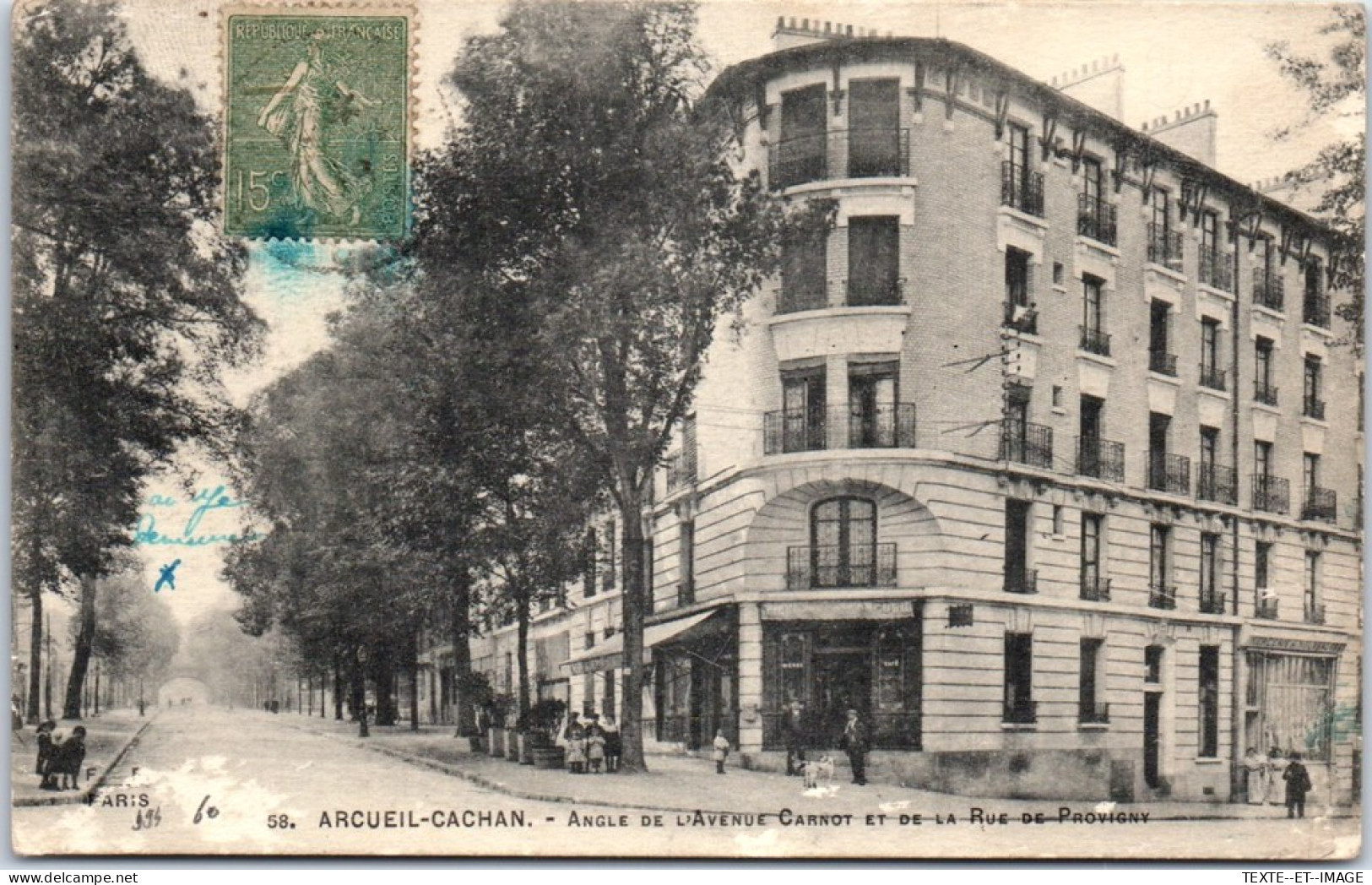 94 ARCUEIL CACHAN - Angle De L'avenue Carnot  - Arcueil