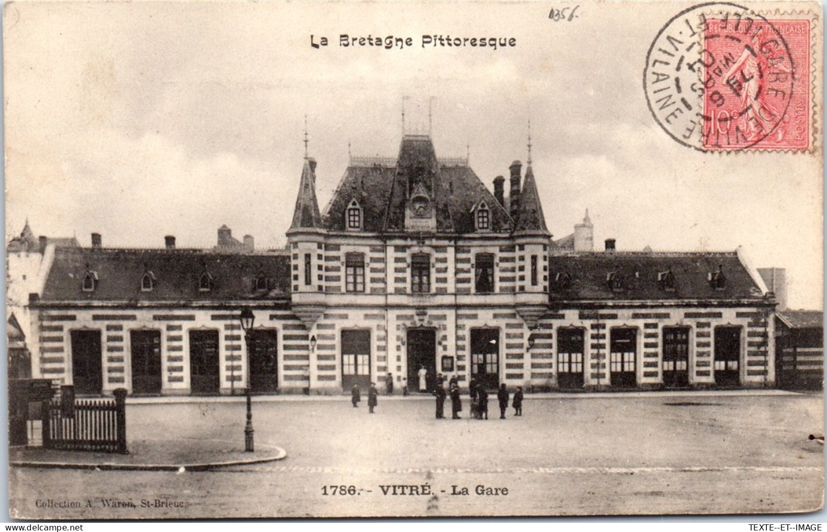 35 VITRE - Vue Generale De La Gare. - Vitre