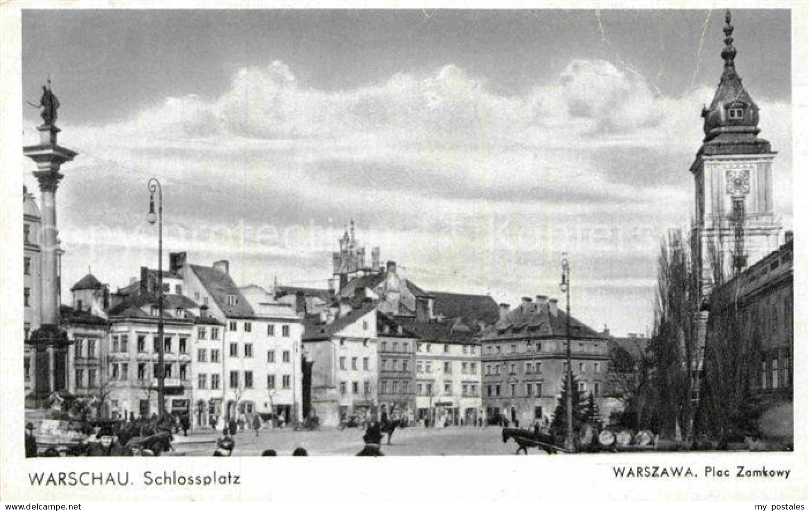 72900695 Warschau Masowien Schlossplatz Warschau - Pologne