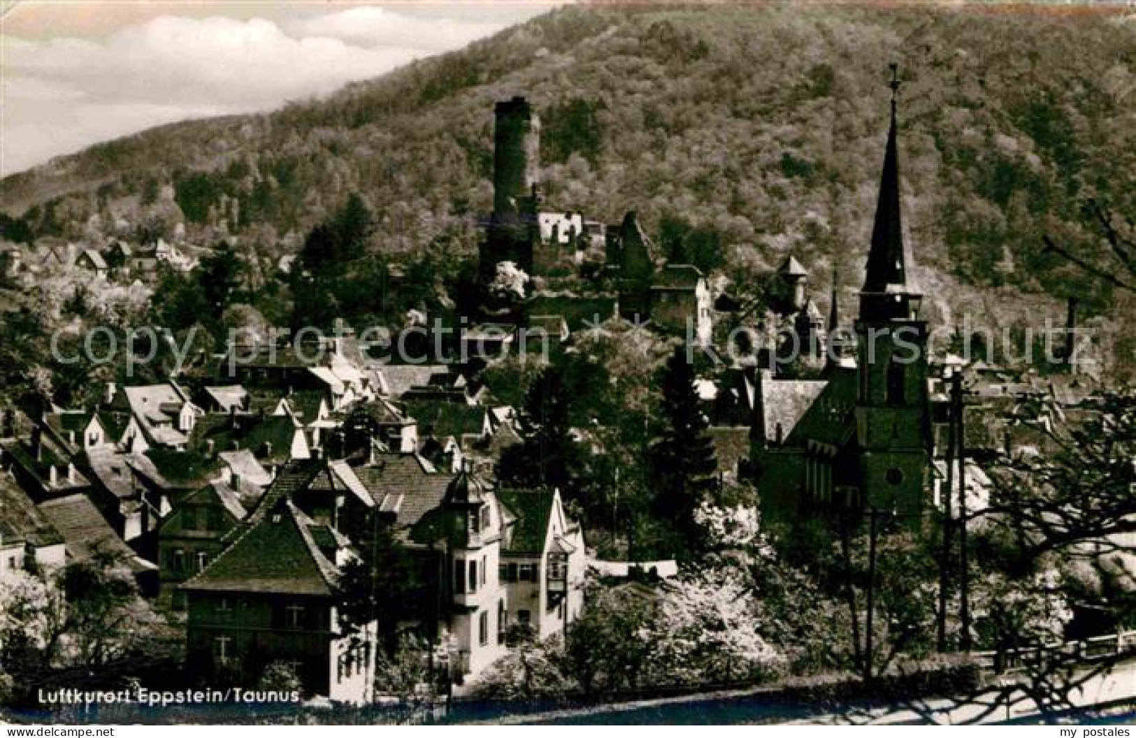 72900680 Eppstein Taunus Teilansicht Mit Kirche Eppstein - Sonstige & Ohne Zuordnung