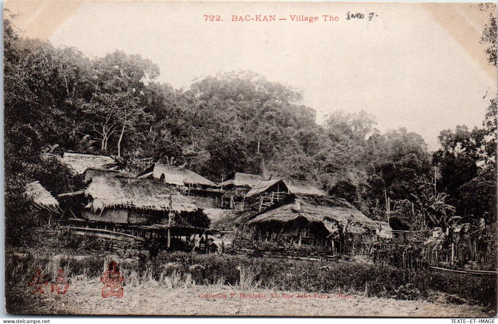 INDOCHINE - BAC KAN - Village Tho. - Viêt-Nam
