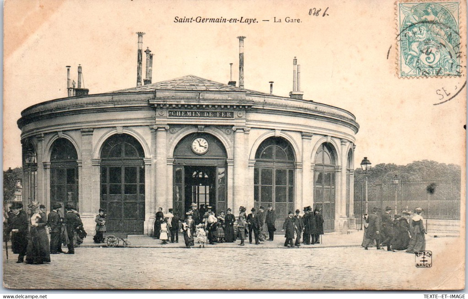 78 SAINT GERMAIN EN LAYE - La Gare. - St. Germain En Laye
