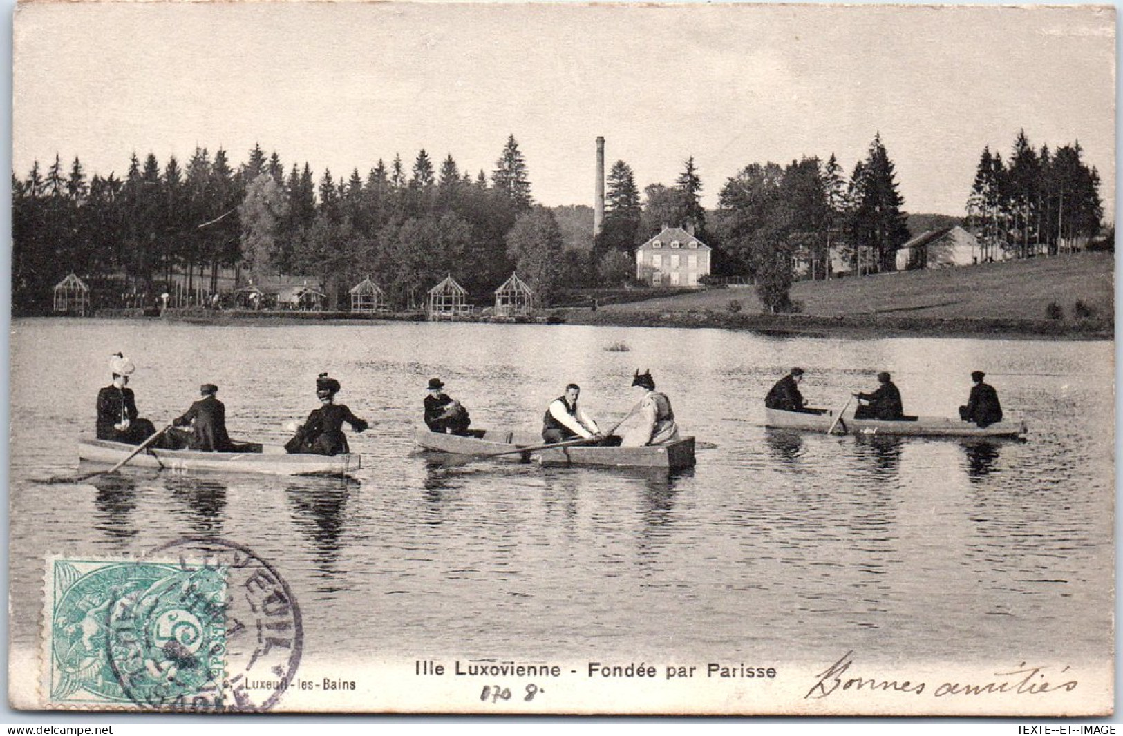 70 LUXEUIL LES BAINS - Ile Luxovienne Fondee Par Parisse. - Luxeuil Les Bains