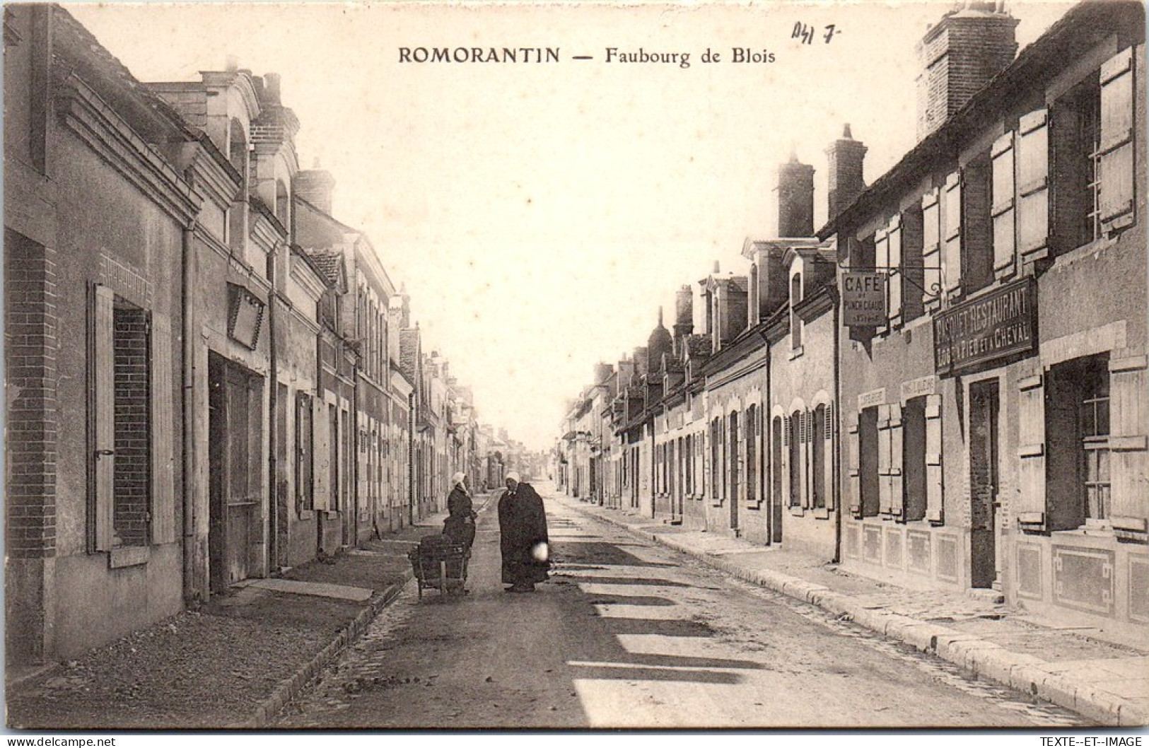 41 ROMORANTIN - Faubourg De Blois  - Romorantin