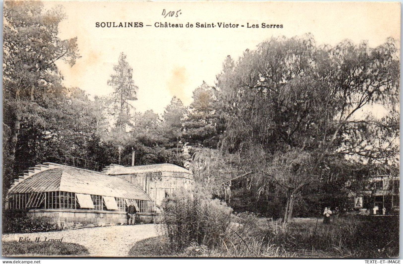 10 SOULAINES - CHATEAUde Saint Victor, Les Serres. - Autres & Non Classés