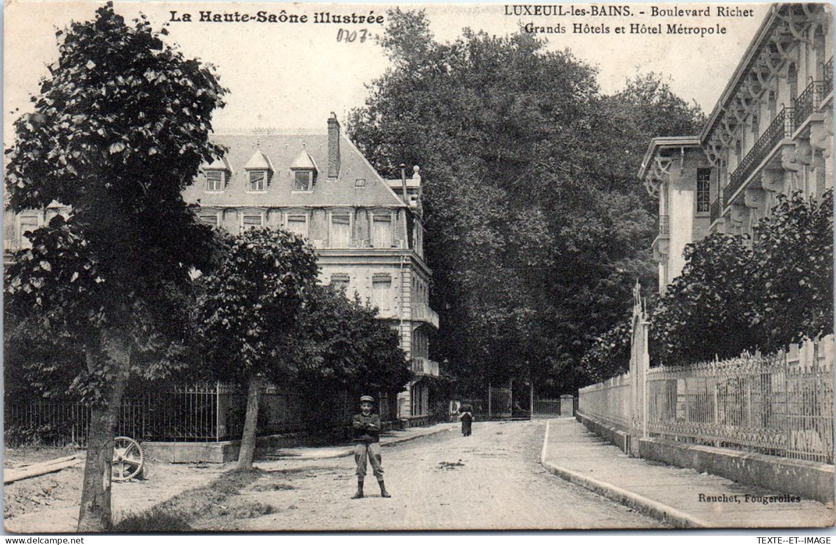 70 LUXEUIL LES BAINS - Le Grand Hotel & Hotel Metropole. - Luxeuil Les Bains