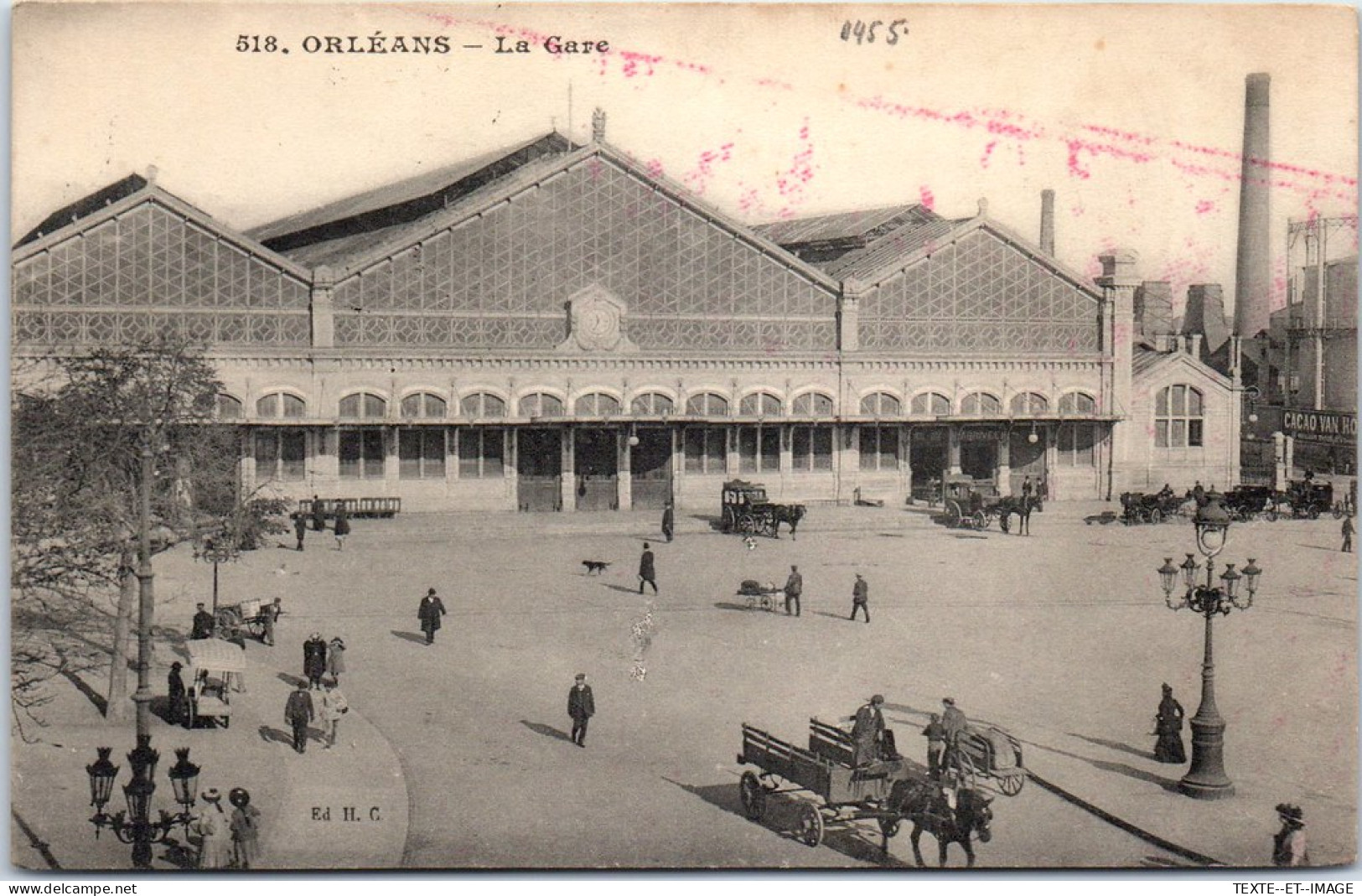 45 ORLEANS - Vue Generale Sur La Gare. - Orleans