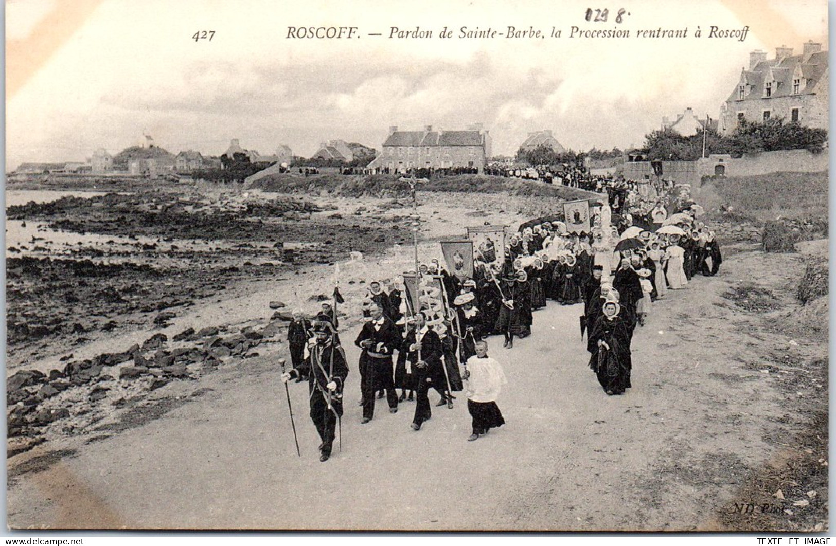 29 ROSCOFF - Procession Du Pardon De Sainte Barbe. - Roscoff